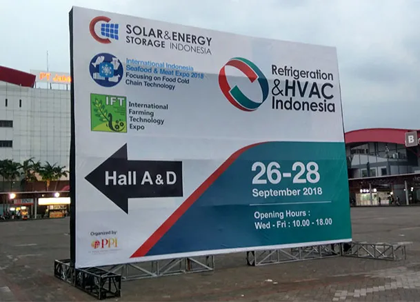 В марте 2018 года мы приняли участие в Индийской выставке холодильного оборудования