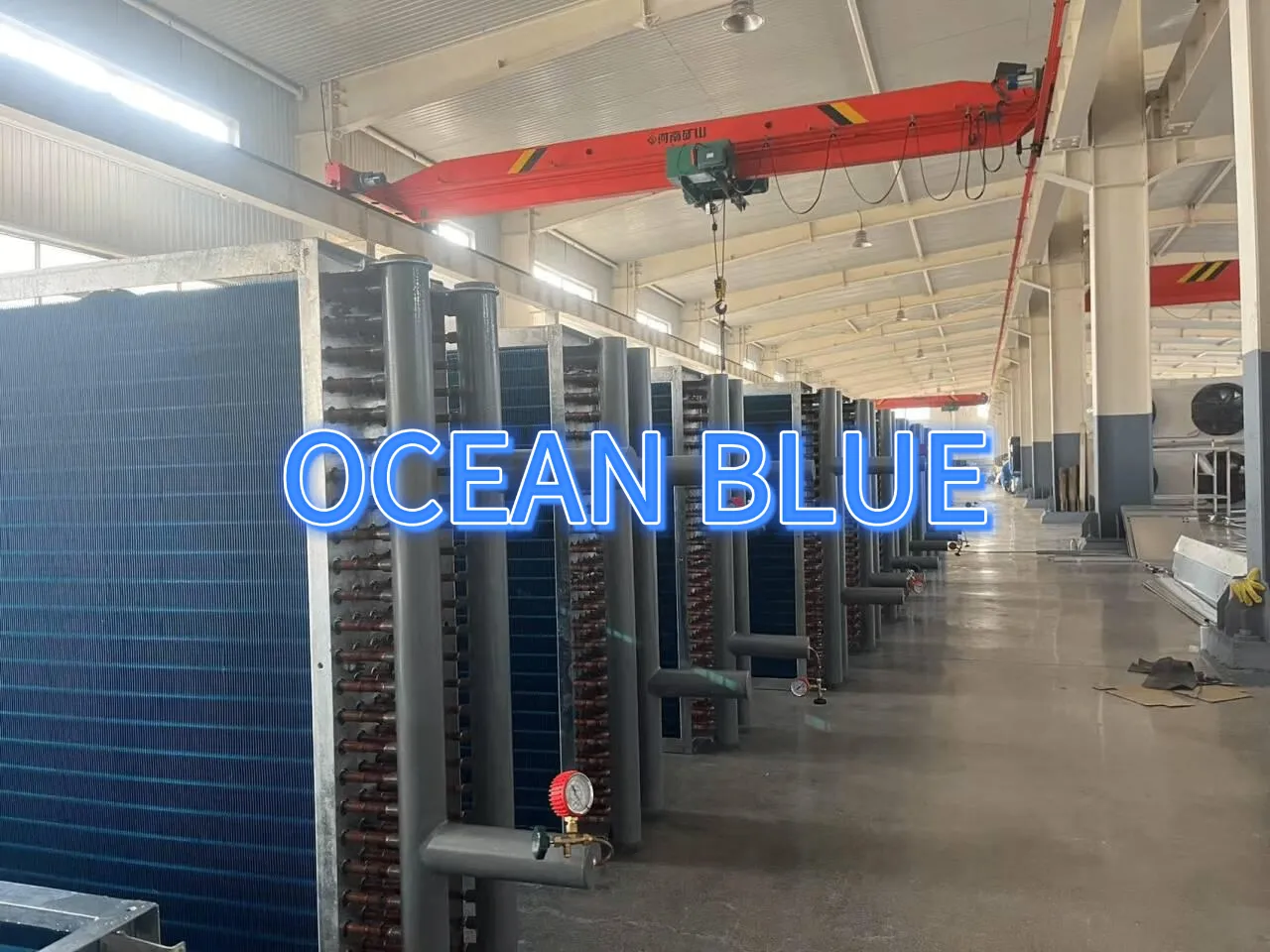 Оребренные теплообменники  из медной трубки