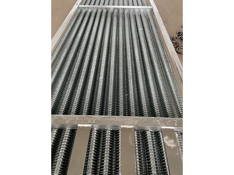 Оребренные теплообменники  из горячего цинкования