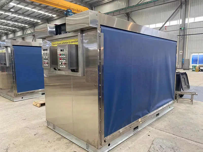 Горизонтальные плиточные скороморозильные аппараты