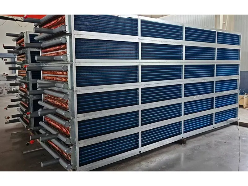 Оребренные теплообменники  из медной трубки