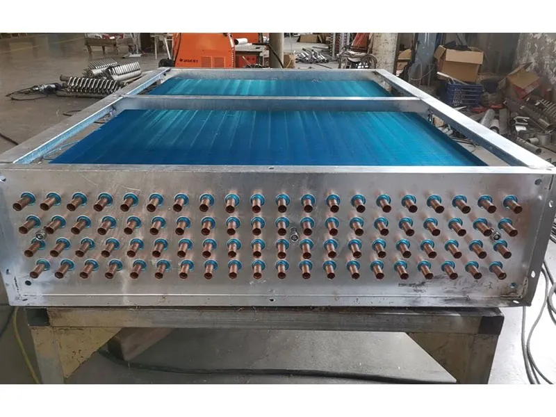 Оребренные теплообменники  из медной трубки