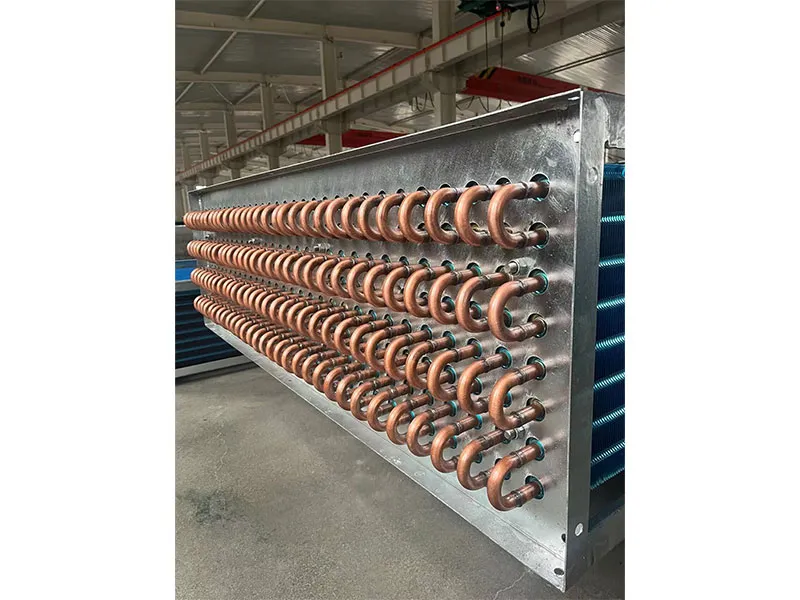 Оребренные теплообменники  из медной трубки