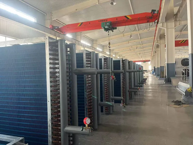 Оребренные теплообменники  из медной трубки